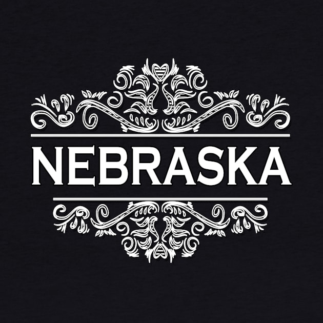 Nebraska State by Usea Studio